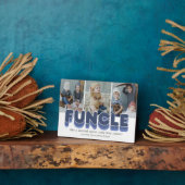 Funny Cool oom Foto Fotoplaat (Zijkant)