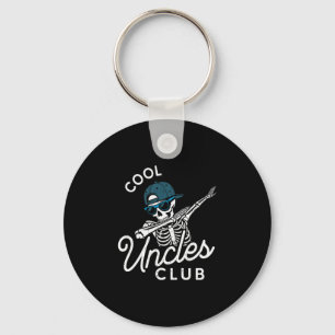Funny Cool Ooms Club T-shirt Funny Skelet Oom  Sleutelhanger