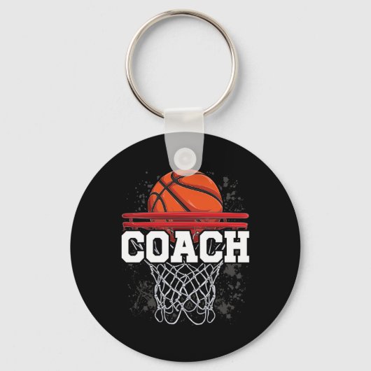 Funny Cool Sketll Coaching Designs Sketll Coach  Sleutelhanger (Voorkant)