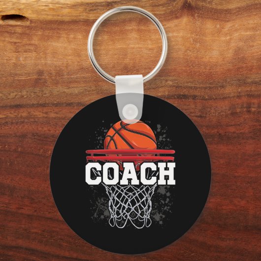 Funny Cool Sketll Coaching Designs Sketll Coach Sleutelhanger (Voorkant)