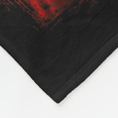 Funny Cool Sungles Cigar And Milk Santa Christmas Fleece Deken (Hoek)