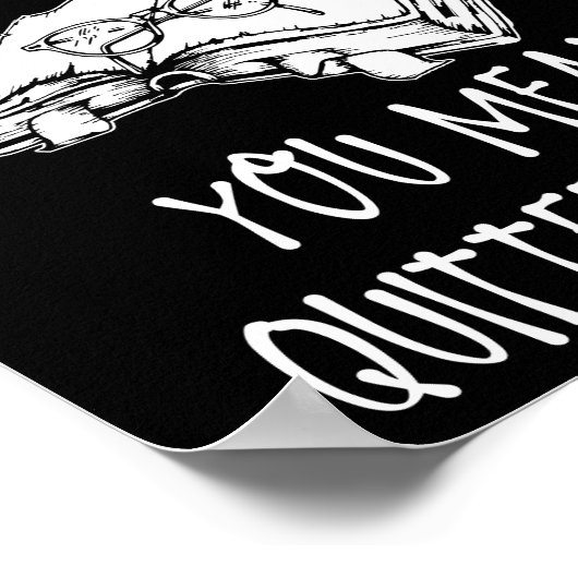 Funny Cool Unieke Bladwijzer Perfect Book Nerd Gif Poster (Hoek)