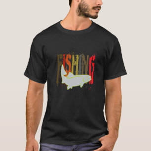 Funny Cool Vist Gift voor Fisherman Humor Graphi T-shirt