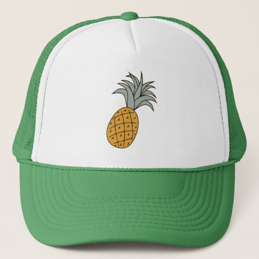 Funny coole ananas trucker pet (Voorkant)