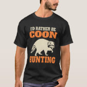 Funny Coon Hunting T-shirt (Voorkant)