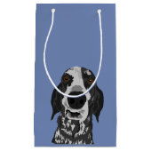 Funny Coonhound Gift tas Klein Cadeauzakje (Voorkant)