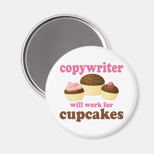 Funny Copywriter Magneet (Voorkant / Achterkant)