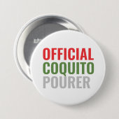 Funny Coquito Ronde Button 7,6 Cm (Voorkant /achterkant)
