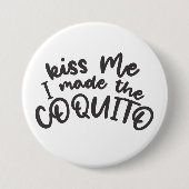 Funny Coquito Ronde Button 7,6 Cm (Voorkant)