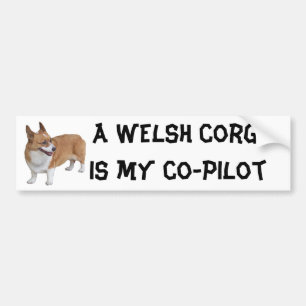 Funny Corgi Bumpersticker