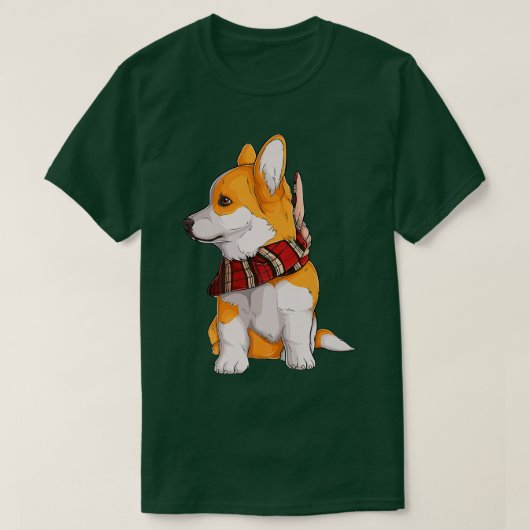 Funny Corgi Dog Lover Owner692 T-shirt (Design voorkant)