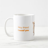 Funny Corgi Dog Mug Gift for Dog Lovers Koffiemok (Links)