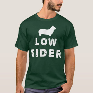 Funny Corgi Low Rider  T-shirt