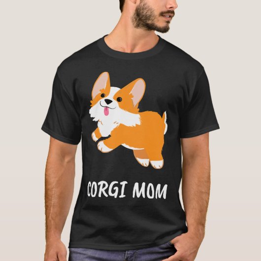 Funny Corgi Ma 966 T-shirt (Voorkant)