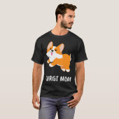Funny Corgi Ma 966 T-shirt (Voorkant volledig)