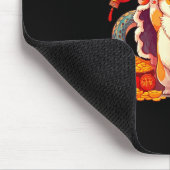 Funny Corgi Snake Chinese New Year 2025 Womens Men Muismat (Hoek)