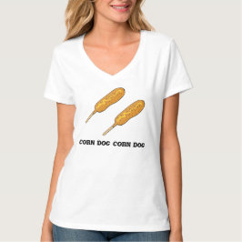 Funny Corn Dog citeert moderne Humoureus T-shirt