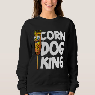 Funny Corn Dog Gift for Kids Mannen King Hotdog Sa Trui
