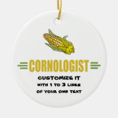 Funny Corn Keramisch Ornament (Voorkant)