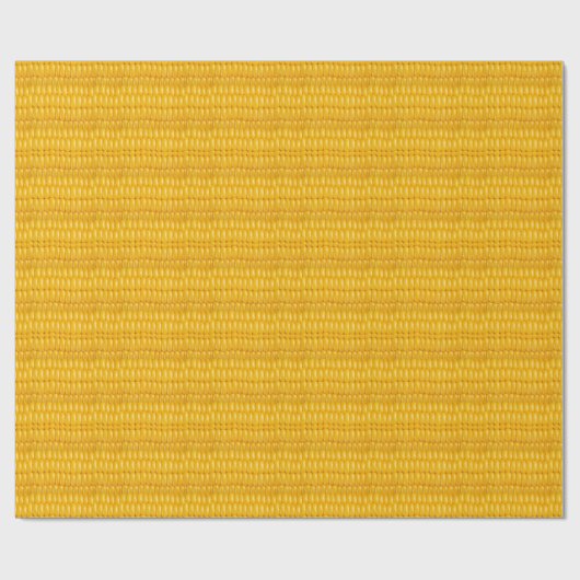 Funny, Corn op de Cob, Geel Cadeaupapier (Vlak)