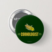 Funny Corn Ronde Button 5,7 Cm (Voorkant /achterkant)