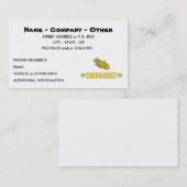 Funny Corn Visitekaartje (Voorkant / Achterkant)