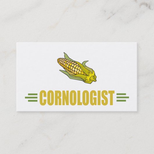 Funny Corn Visitekaartje (Voorkant)