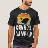 Funny Cornhole Champion Bags T-shirt (Voorkant)