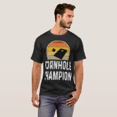 Funny Cornhole Champion Bags T-shirt (Voorkant volledig)