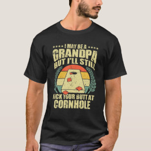 Funny Cornhole-design for Men Grandpa Sack Toss Ga T-shirt