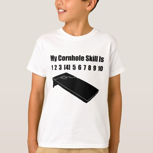 Funny Cornhole T-shirt (Voorkant)