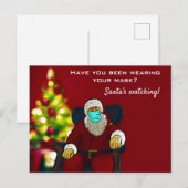 Funny Coronavirus Covid Kerstkerstkerstkerstkerstk Briefkaart (Voorkant / Achterkant)