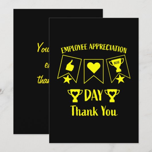 Funny Corporate HR Gifts Feestdagenkaart (Voorkant / Achterkant)