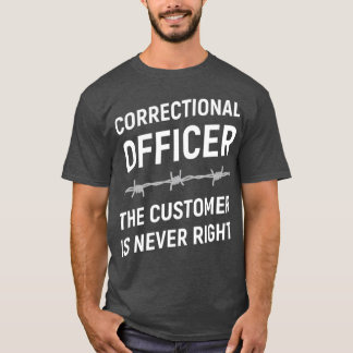 Funny Correction Officer mama Mannen Pap Wife T-shirt