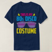 Funny Costume 80s Disco Party 80s Generation Retro T-shirt (Design voorkant)