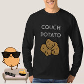 Funny "Couch Potato" Binge die T-Shirt kijkt