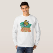 Funny Couch Potato T-shirt (Voorkant volledig)