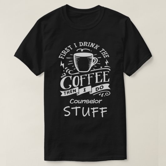Funny Counselor T-shirt (Design voorkant)