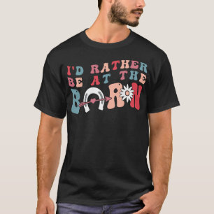 Funny Country Boerderij Horse Girl, ik ben liever T-shirt
