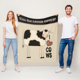 Funny Country koe liefhebbers voeg bericht deken t