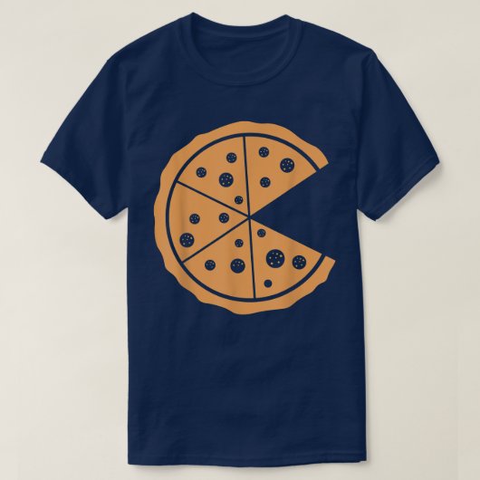 Funny Couple Matching Valentijnsdag Pizza Lover T-shirt (Design voorkant)