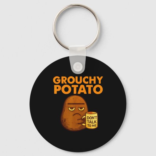 Funny Couple Sweet Tato & Grouchy Tato Sleutelhanger (Voorkant)