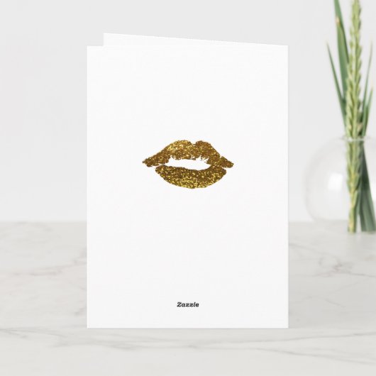 Funny Couple vecht en make-up Kaart (Achterkant)