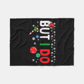 Funny Couples I Don't Do Matching Christmas Outfit Fleece Deken (Voorkant (Horizontaal))