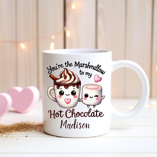 Funny Couples - marshmallow voor mijn warme chocol Koffiemok