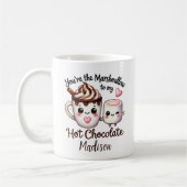 Funny Couples - marshmallow voor mijn warme chocol Koffiemok (Links)