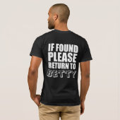 Funny Couples Shirten gepersonaliseerd T-shirt (Achterkant volledig)