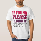 Funny Couples Shirten gepersonaliseerd T-shirt (Voorkant)