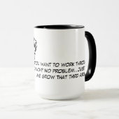 Funny Court Reporter Coffee Cup Mok (Voorkant rechts)