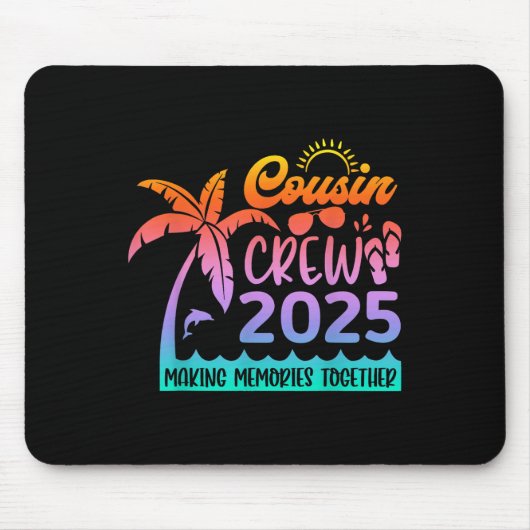 Funny Cousin Crew 2025 Summer Group Making Memorie Muismat (Voorkant)